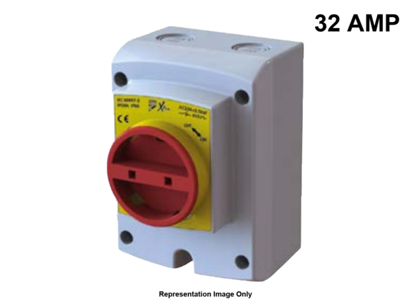 Isolator Rotary 3 Pole IP66 - 32 Amp BBJ